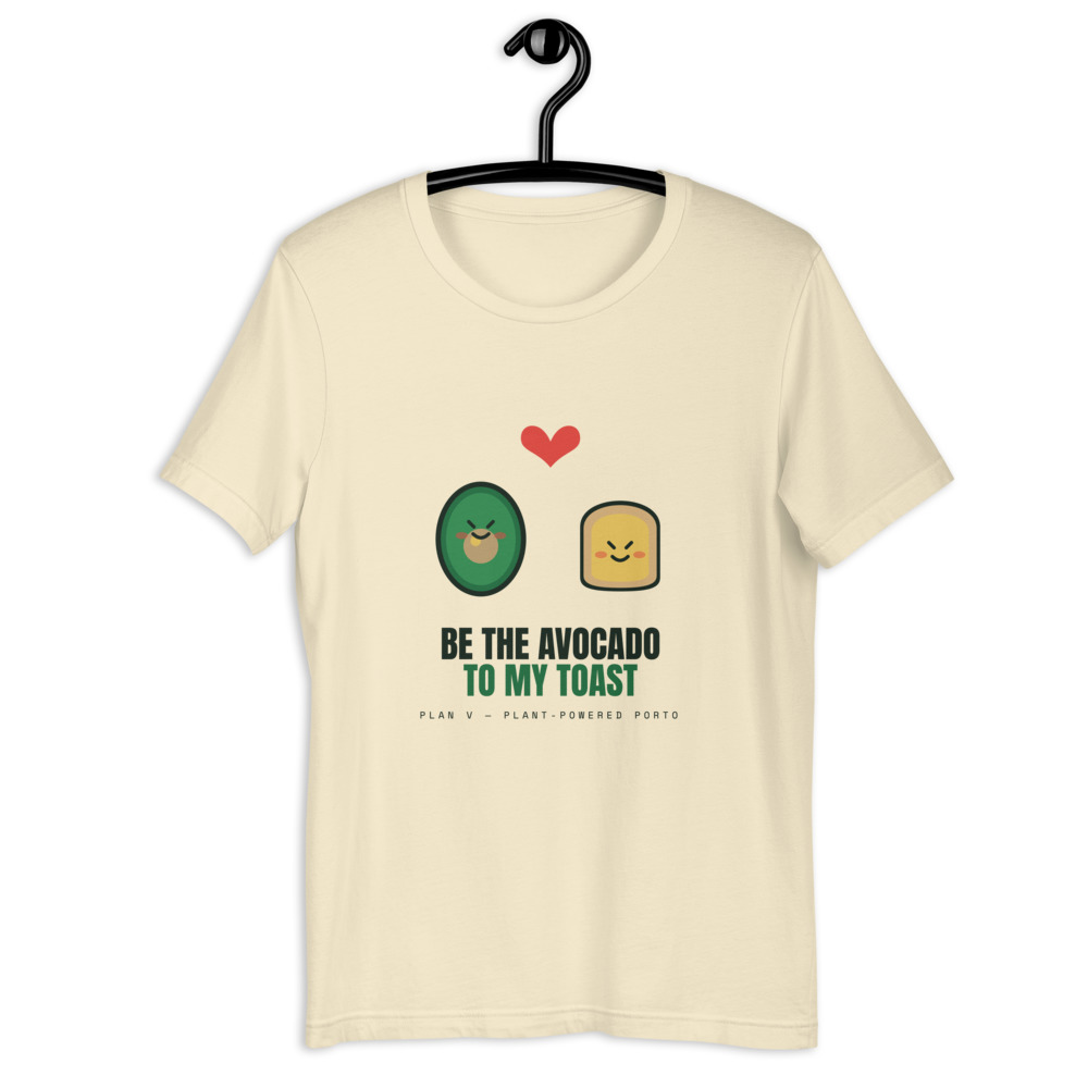 Avocado & Toast — natural T-shirt